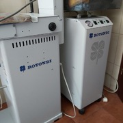 Przemysłową deska do prasowania ROTONDI-DWA STANOWISKA -zestaw kompletny