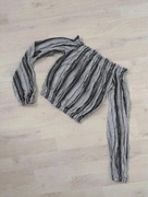 hiszpanka biało czarna długi rękaw H&M rozmiar XS