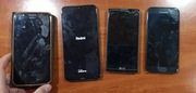 Cztery smartfony LG Motorola Xiaomi