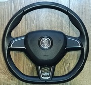 Kierownica Trójramienna ścięta VRS z poduszką Skoda Octavia Superb Yeti 