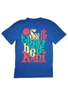 Karl Kani t-shirt męski kolorowy print streetwear retro hip hop S