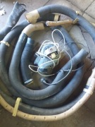 Dmuchawa nadmuch do kempingu truma 220v rury rozprowadzajace