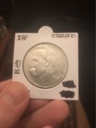 Moneta 10 zl zl przez strzelecki