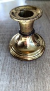 Świecznik, lichtarzyk miedź, mosiądz , stal (41)