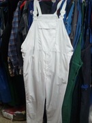 Ogrodniczki robocze białe - używane