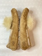 Emu, balerinki, damskie jasny brąz,  