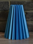 Ekstrawagancki wazon na suche kwiaty / LEGO - niebieski, wysokość 20cm