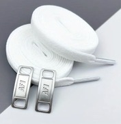 Sznurówki do air force białe/czarne