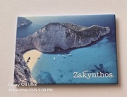 Magnes na lodówkę ZAKYNTHOS Grecja(10). Kanał Koryncki.