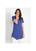 Długi shirt bluzka tunika Bon Prix z wiskozy NOWY