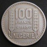 Algieria 100 franków 1950