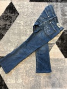 Jeansy granatowe- firmy express jeans