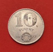 Moneta 10 forintów 1972, Węgry