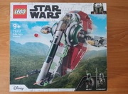 Lego Star Wars 75312 Slave - statek kosmiczny Boby Fetta