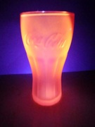 Szklanka Coca-Cola z Powłoką Fosforyzującą Limitowana.Świeci w UV