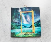 Obrazek Kafelek Płytka zawieszka 10x10cm Nieznajowa drzwi Mvcha Nie Siada