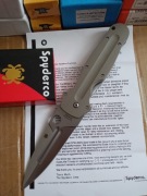 Nóż składany Spyderco EuroEdge C215GP pieskówy