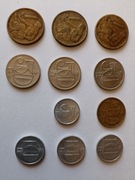 Zestaw koron czechosłowackich 1962-82