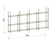 Rusztowania klinowe choinkowe 60m2 PRODUCENT