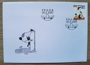 2001, Czechy, Michel 293 FDC, pies