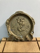 popielniczka syrenka warszawska VARSOVIA pol ryba, poł kobieta zmieczem 