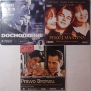 ROBERT DE NIRO - DOCHODZENIE , POKÓJ MARVINA I PRAWO BRONXU [ 3X DVD ]