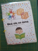 Książeczka edukacyjna na rzepy/lamibook 