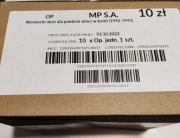 10 zł - Niemiecki obóz dla polskich dzieci w Łodzi, karton 10 szt.