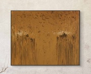 "I choćbym przechodził przez ciemną dolinę" autorski obraz akrylowy z cert.