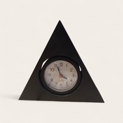 Zegar Quartz budzik trójkąt 