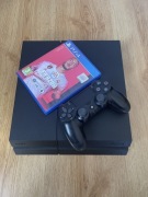 PlayStation 4 PS4 500GB + pad + FIFA 20 – sprawna, gotowa do gry