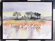 Akwarela 40x30 - "Natura jest piękna"