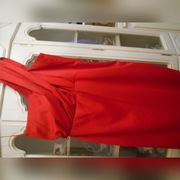 cudna czerwona sukienka Firmy FF UK 18