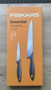 Komplet noży kuchennych fiskars essential ( 2 sztuki)