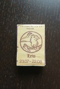 Zapałki ze znakiem zodiaku Lwa z PRLu