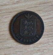 4 doubles 1869 Guernsey