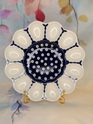 Talerz na jajka półmisek ceramiczny ceramika Bolesławiec