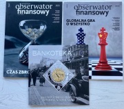 NBP x 3: Obserwator finansowy x 2, Bankoteka - 100 Lat Polskiego Złotego.