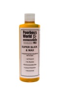 Poorboy's World Super Slick & Wax 473 ml Szampon z Woskiem