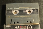 Kaseta magnetofonowa TDK SA 60