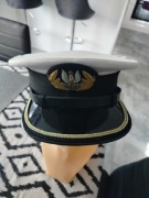 Czapka rogatywka, garnizonowa, Marynarka Wojenna, MW, oficer młodszy, 403a