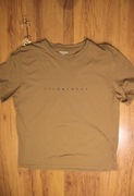 T-shirt Jack and Jones r. XXL khaki męski bawełniany kr rękaw 