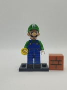 Minifigurka Luigi z świata Super Mario Bros Kompatybilna z LEGO