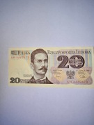 Banknoty 20 Zł z PRL 1982  5 sztuk