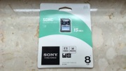 Karta pamięci Sony SDHC 8GB 15 MB/s NOWA, fabrycznie zamknięta