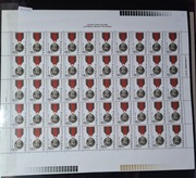 Arkusze 3077-78 Odznaczenia bojowe LWP