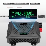 Przetwornica napięcia dwunapięciowa 12/24v 6000W/3000w czysty sinus 