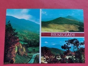 BIESZCZADY      -  Pocztówka  / XI  z  1977 r.  /  WIDOKI