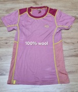 Koszulka t-shirt termoaktywna Kari Traa 100% wool r M