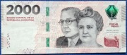 Argentyna 2000 Pesos 2000 r. UNC.